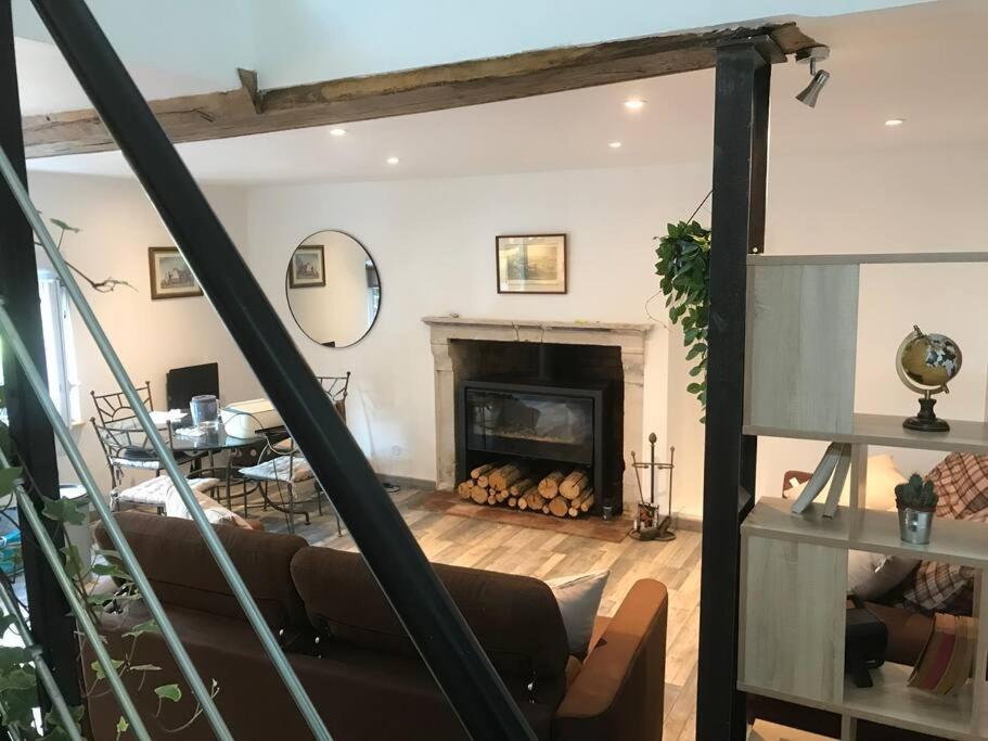 Cottage Cocooning Romantique Avec Jaccuzzi Prive Ancinnes ภายนอก รูปภาพ